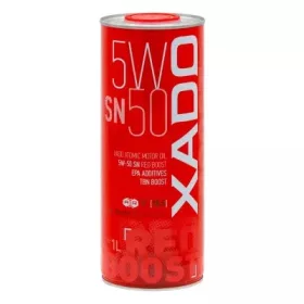 5W-50 SN Red Boost XADO motorolaj 1liter