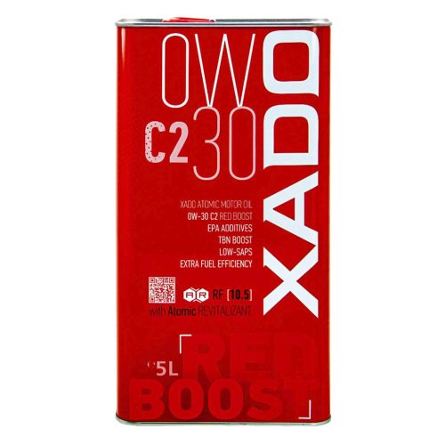 0W-30 C2 XADO RED BOOST motorolaj 5liter