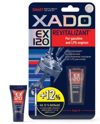 Xado EX120 benzines és LPG motorokhoz