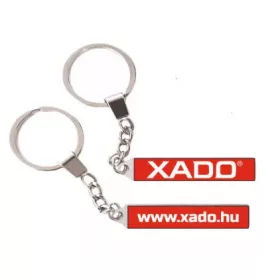 Xado szilikon kulcstartó piros