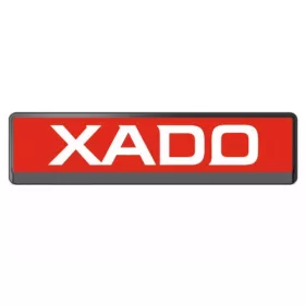 Xado alumínium rendszámtábla (piros)