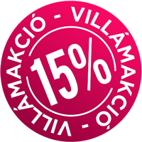 Villámakció 15%