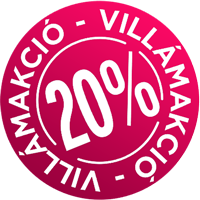 Villámakció 20%